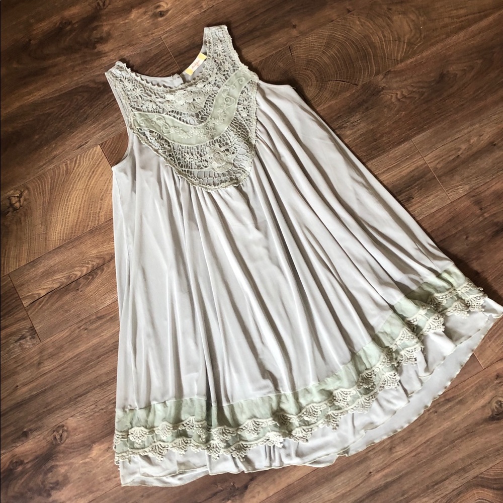 Altar’d State Embroidery Accented Dress!